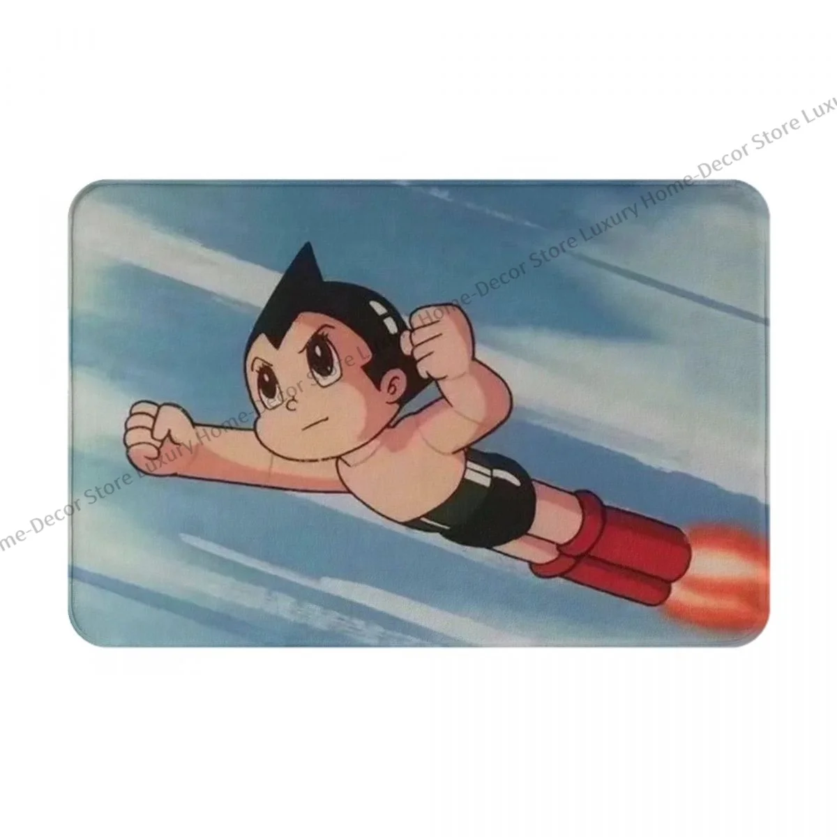 Non-slip Doormat Astro Boy Bath Kitchen Mat Prayer Carpet Indoor Pattern Decor