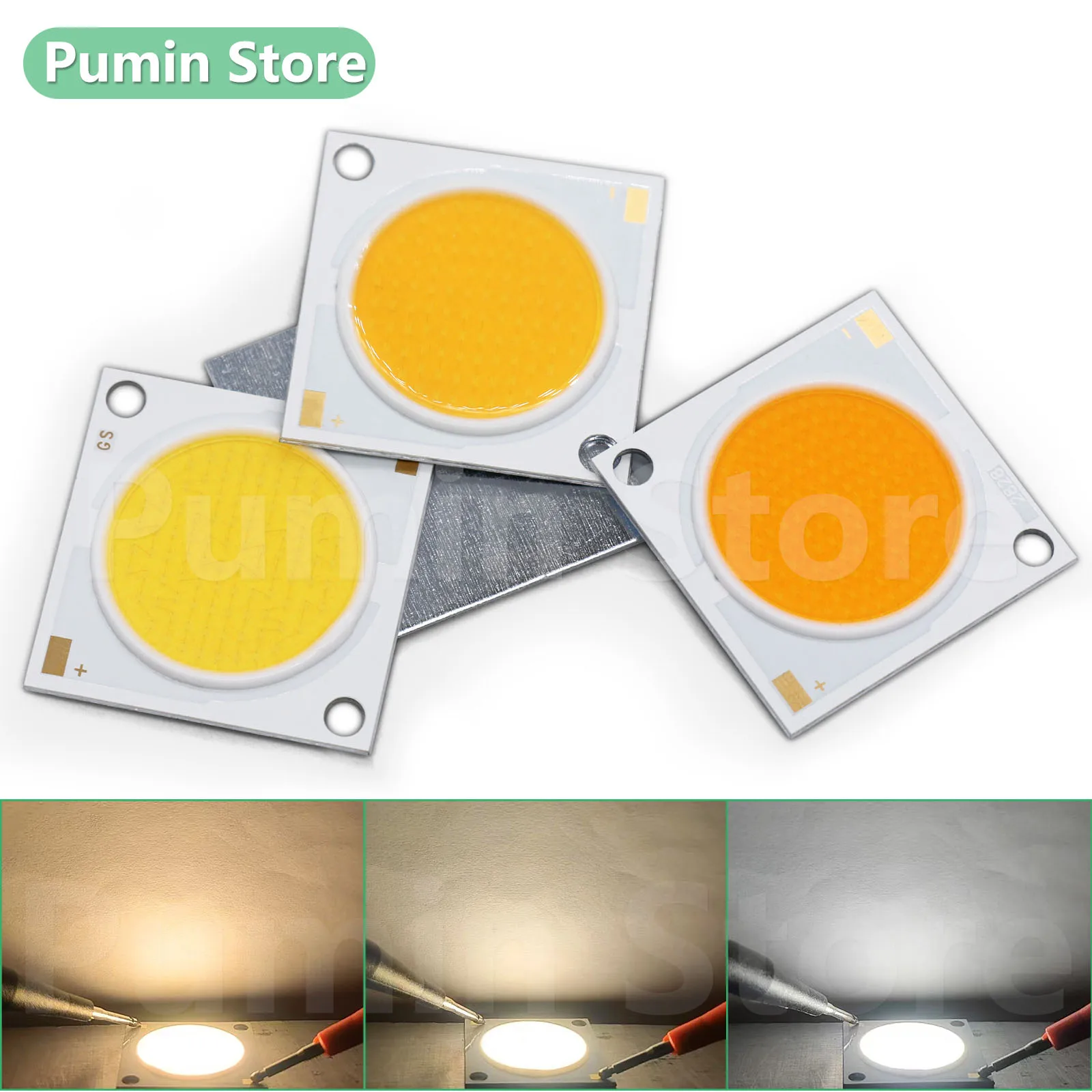 

Светодиодный чип DC36-39V 48 Вт 72 Вт 96 Вт 1200 мА/1800 мА/2400 мА Теплый свет Светодиодный рабочий свет Матрица COB Интегрированная прожекторная лампа «сделай сам» 3/5/10 шт.