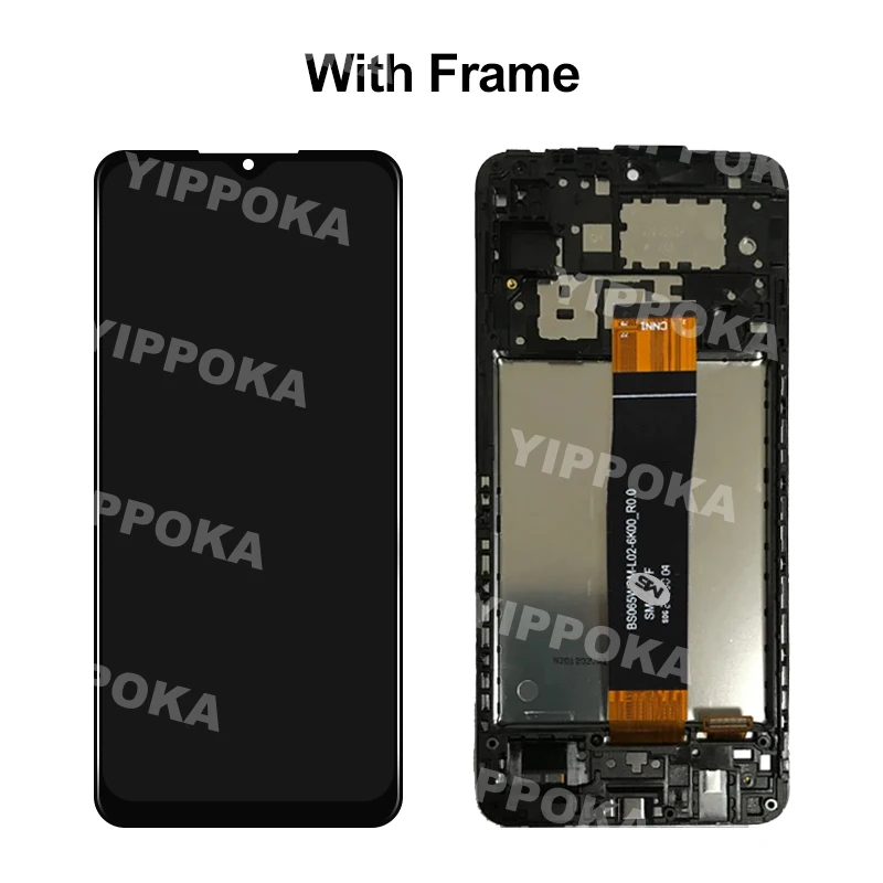 For Samsung Galaxy A12 Nacho LCD Display A127 Touch Screen Digitizer Assembly Replace Parts For SM-A127U SM-A127F SM-A127M LCD