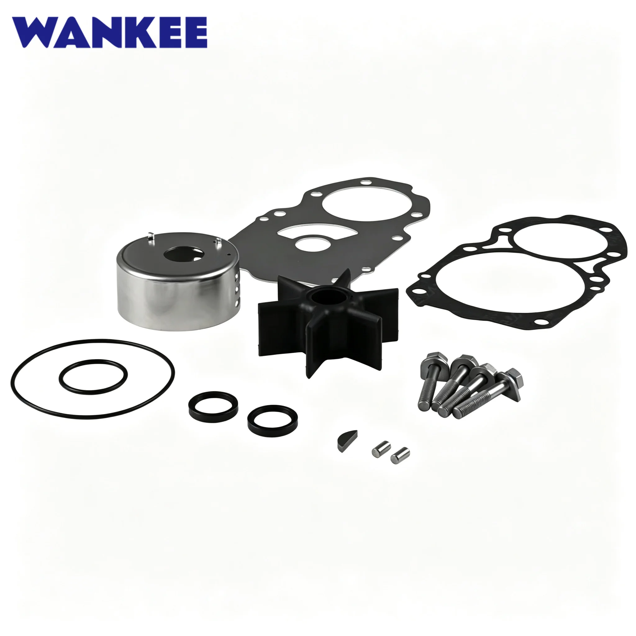 Water Pump Repair Kit 6JD-W0078-00-00 for Yamaha F300 4 Stroke Outboard Impeller Kit