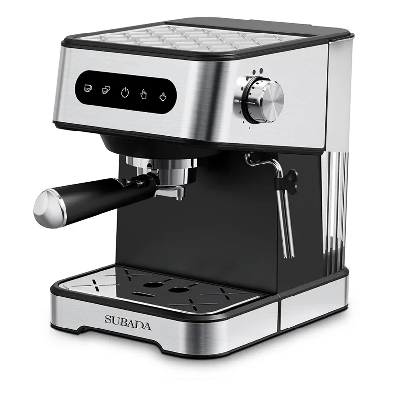 Wholesale 2024 Coffee Maker Cappuccino/Latte Electric Espresso Machine With Milk Steamer 220V 110V