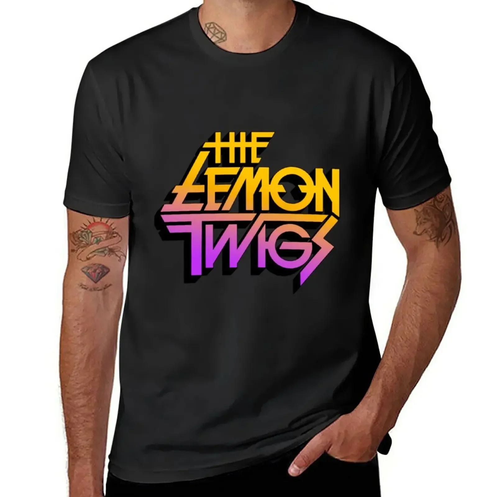 T-Shirt vintage plain white t shirts men New The Lemon Twigs Best Music Duo - The Lemon Twigs -Classic harajuku clothing graphic