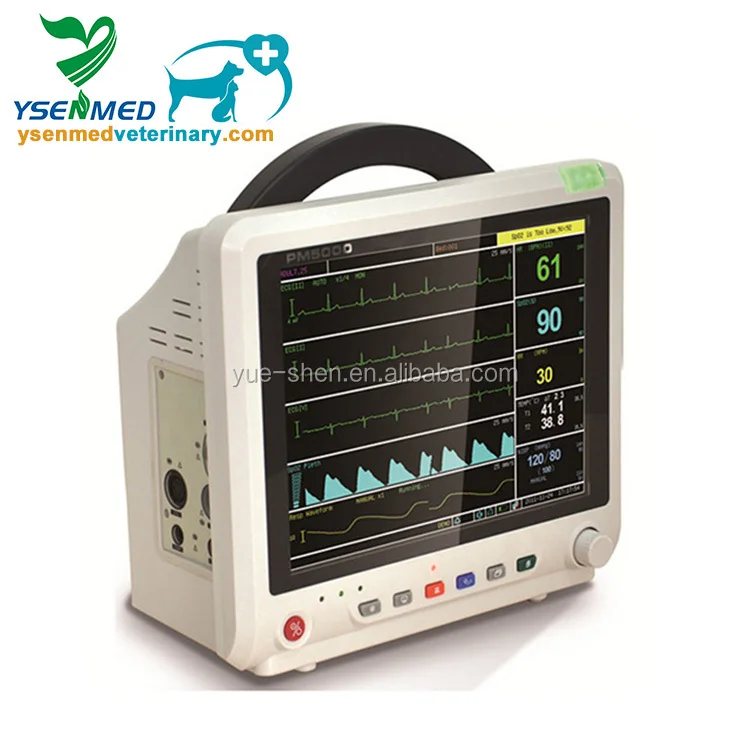 Economic vet multiparameter etco2 veterinary use digital blood pressure monitor vet patient monitor