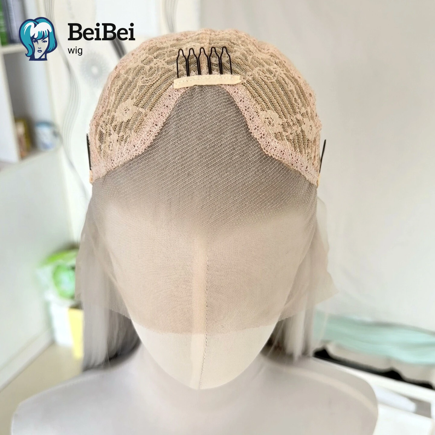 Sliver Long Straight Lace Front Wigs for Women 26Inches Silver White Frontal Wigs High Quality Heat Resistant Fiber for Cosplay
