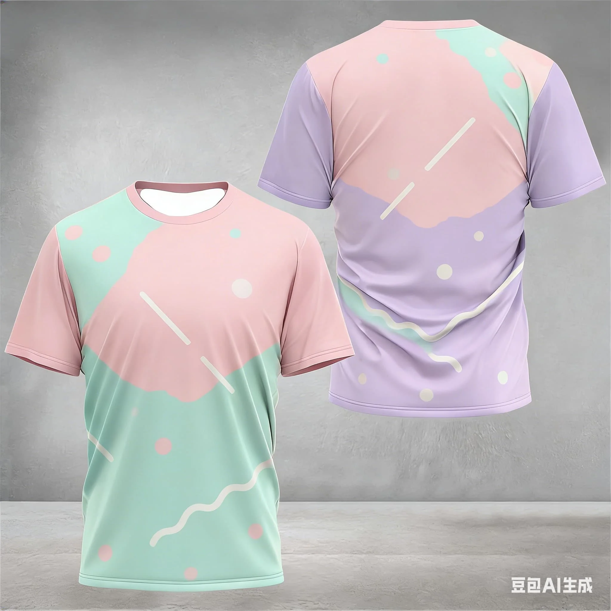 

Мужская футболка с 3D-принтом, короткий рукав, дышащая, быстросохнущая, свободного кроя, для бега, тенниса, активного отдыха, повседневная спортивная одежда