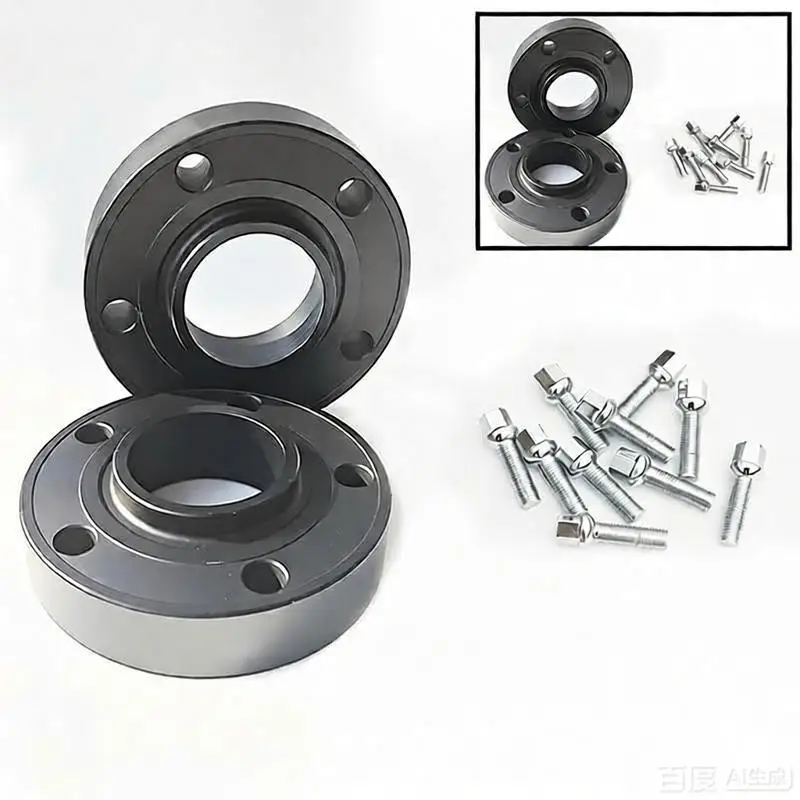 

2PCS 30mm Hub Centric Wheel Spacer 5*112 57.1 Aluminum Wheel mating adapter For Audi Volkswage with 10pcs 14x1.5 ball type bolts