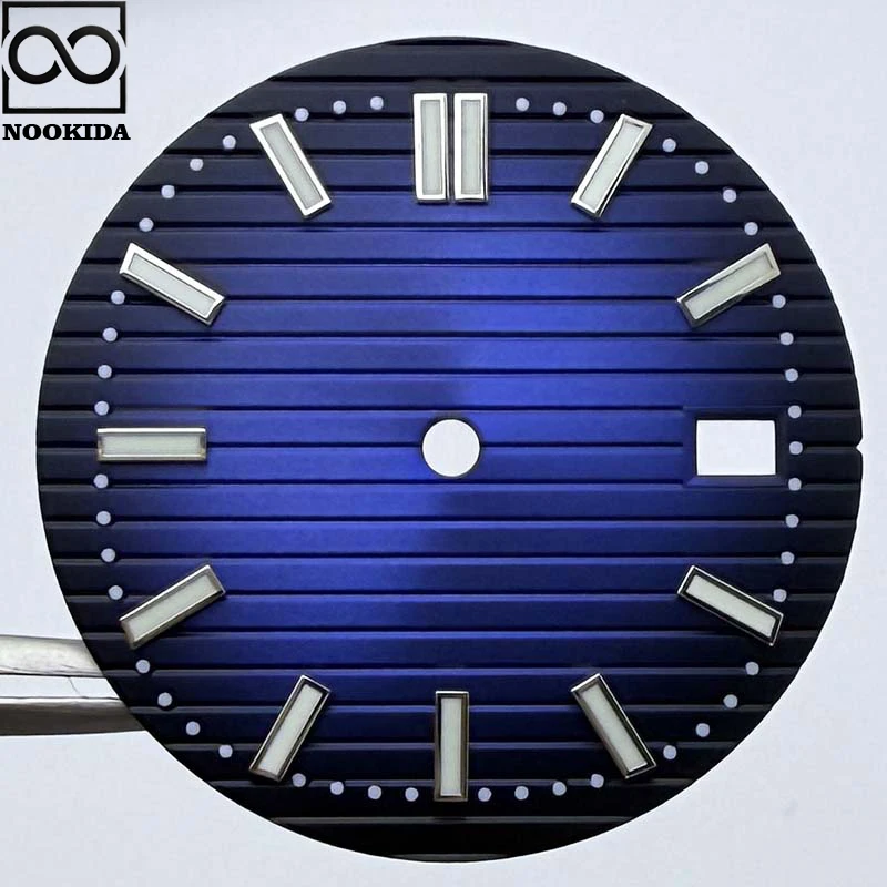 NOOKIDA 30.5 مللي متر S ساعة الطلب الأخضر مضيئة وجوه صالح NH35 NH36 التلقائي ساعة يد تعمل بالحركة اكسسوارات ساعة إصلاح