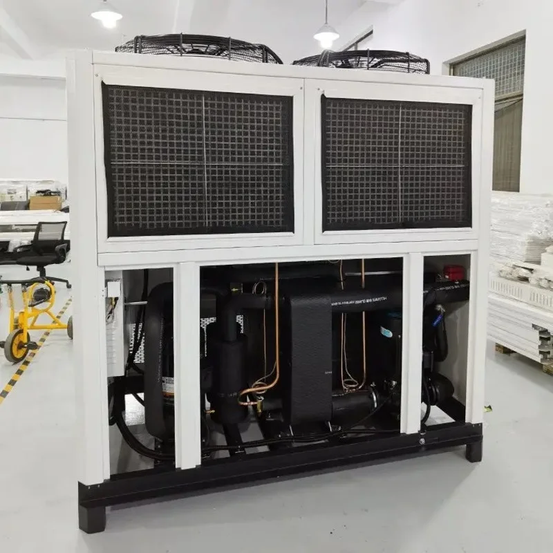 Professional  Cooling Fast Running Stable Screw Water-cooled Type Laboratory Specific Injection Molding Industry Chiller Unit