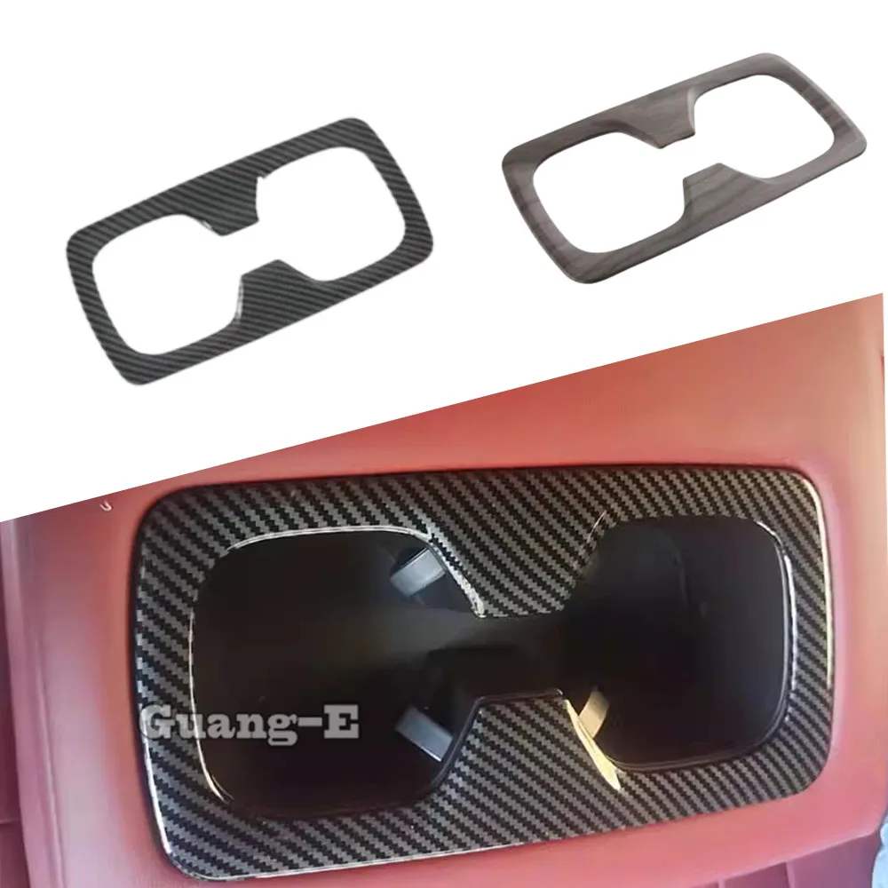 

For Lexus NX 250 260 350h 350 F 2022 2023 2024 ABS Plastic Armrest Box Rear Cup Holder Panel Trim Cover Car Inner Accessories
