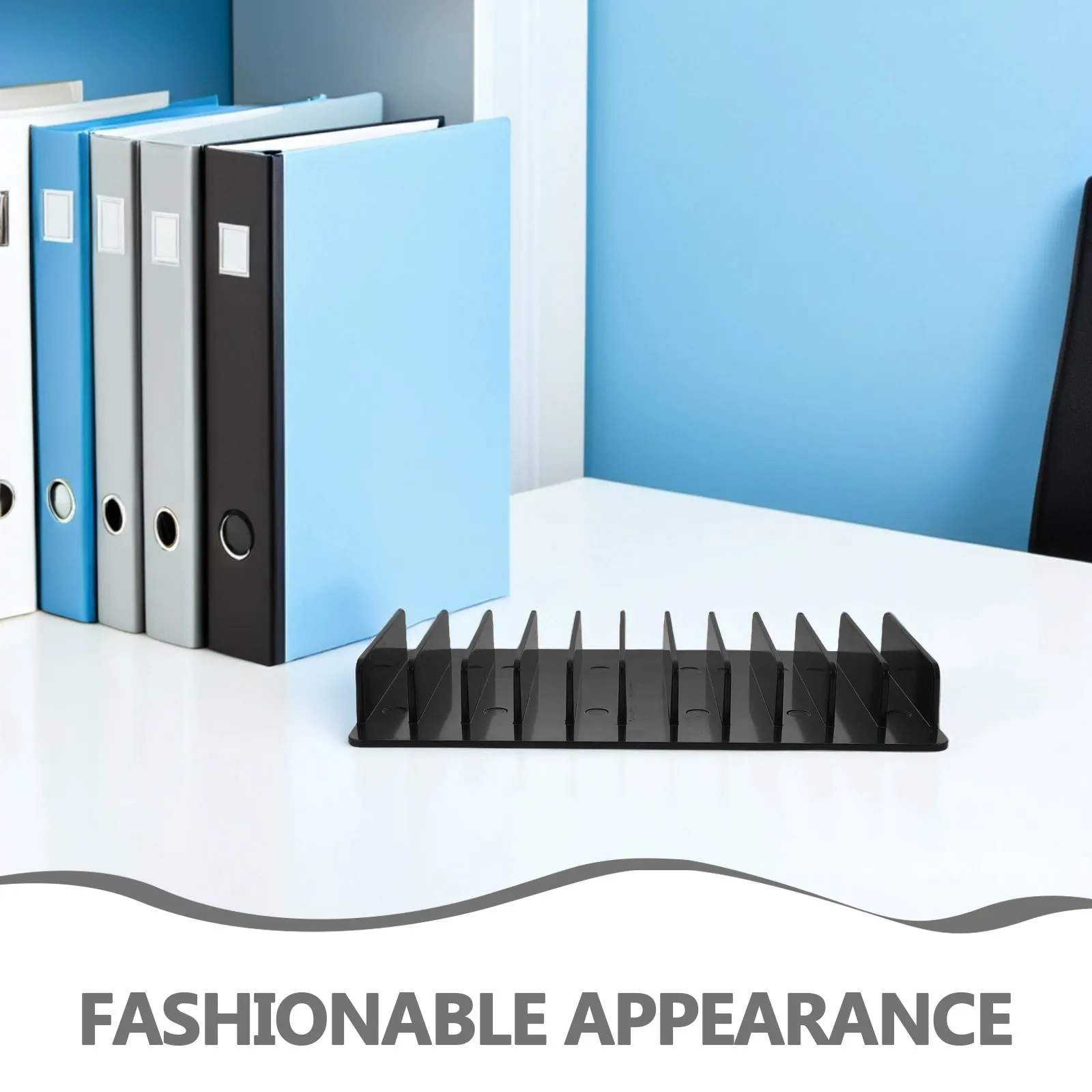 1pcs Phone Storage Box Cell Phone Organizer For Office Meeting Classroom Desk Mobile Device Rack Holder Cabinet Container