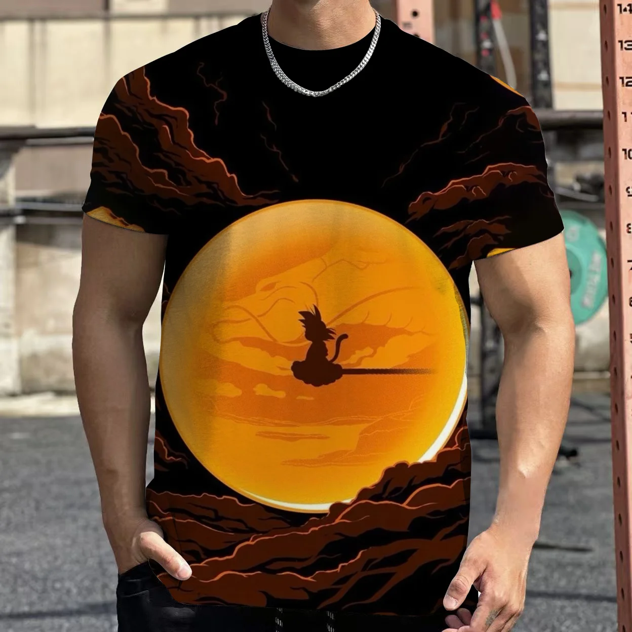 

2025 Fashion Dragon Ball 3D Harajuku Kids boys T-shirt Summer Short Sleeve O-Neck Goku Vegeta Men's Vegeta Casual Shirt Boys