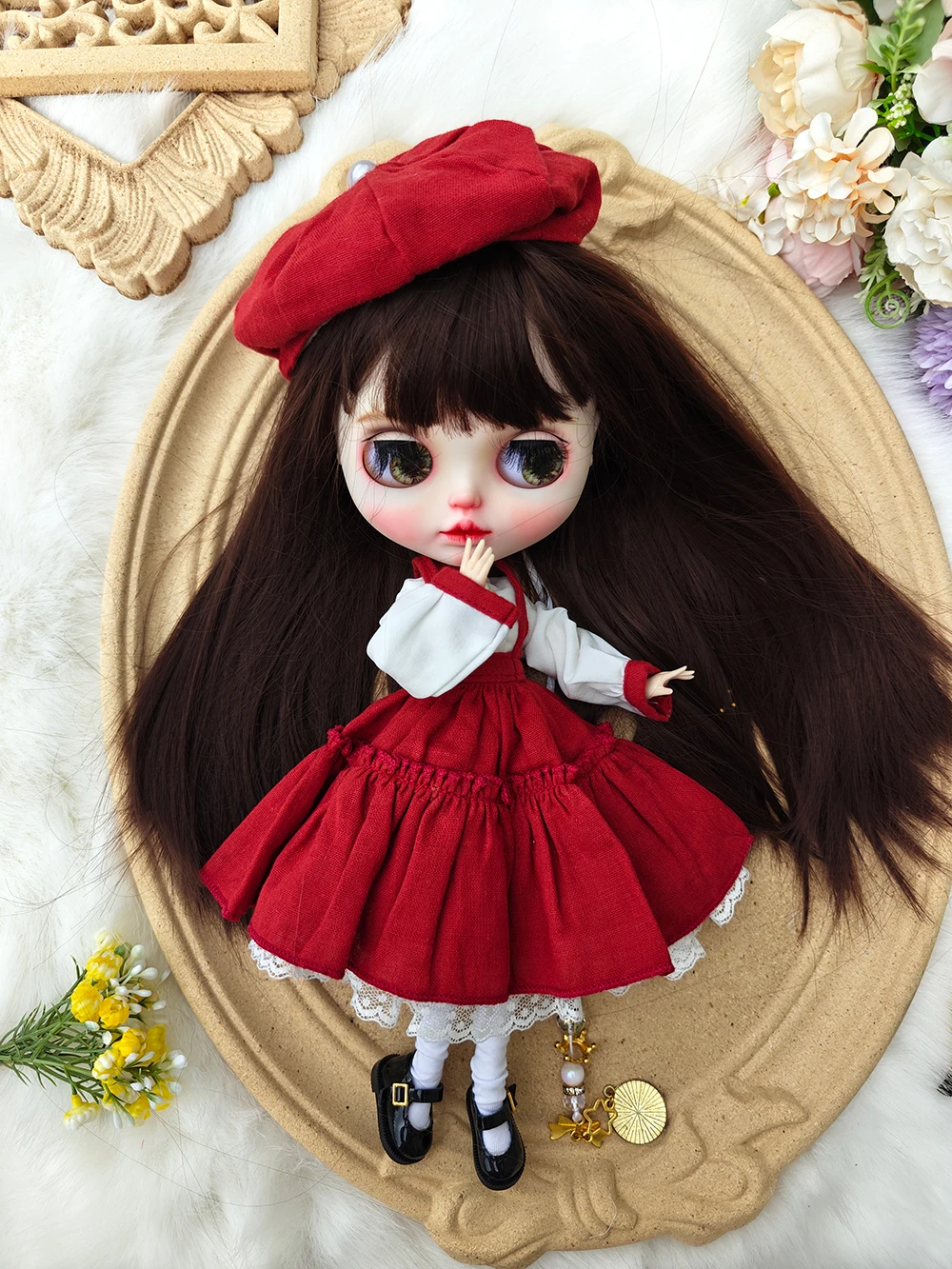 Blythe 인형 핸드메이드 의류, 원피스 Blythe 의류, OB22 OB24 AZONE Blyth 인형 액세서리, 신제품