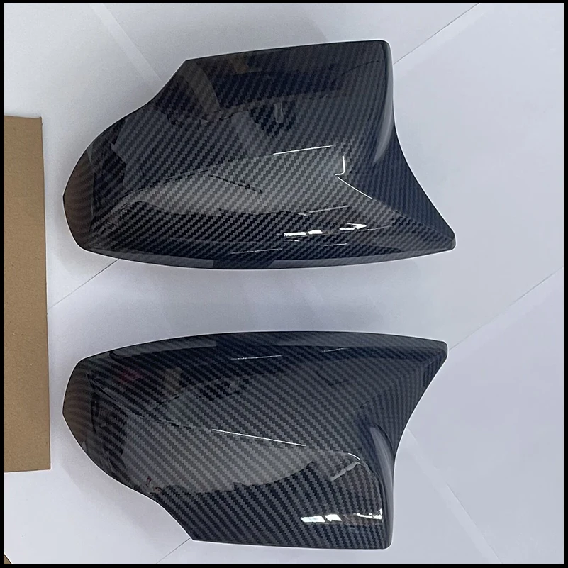 For Subaru XV 2012-2016 Rearview Mirror Cover Cap Trim with OX Horn Car Styling Decorative Accessory Auto Part