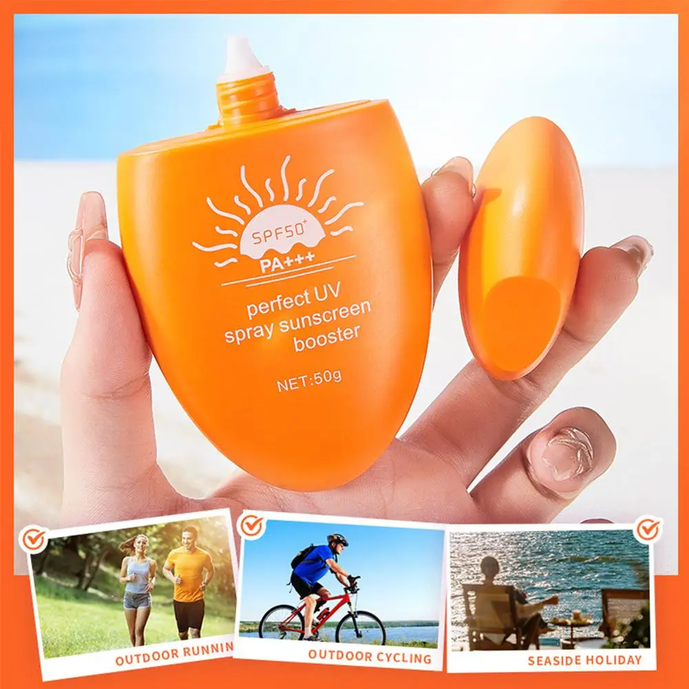 Body Sunscreen SPF 50 Light Thin Refreshing Sunscreen Protector Solar Sun Protection Cream Solar Blocker For Korean Women F H2J8