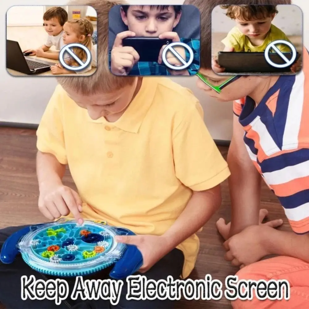 Handheld 3D Brain Maze Game Hand-brain Coordination Training Balance Training Children's Stress Reliever Transparent