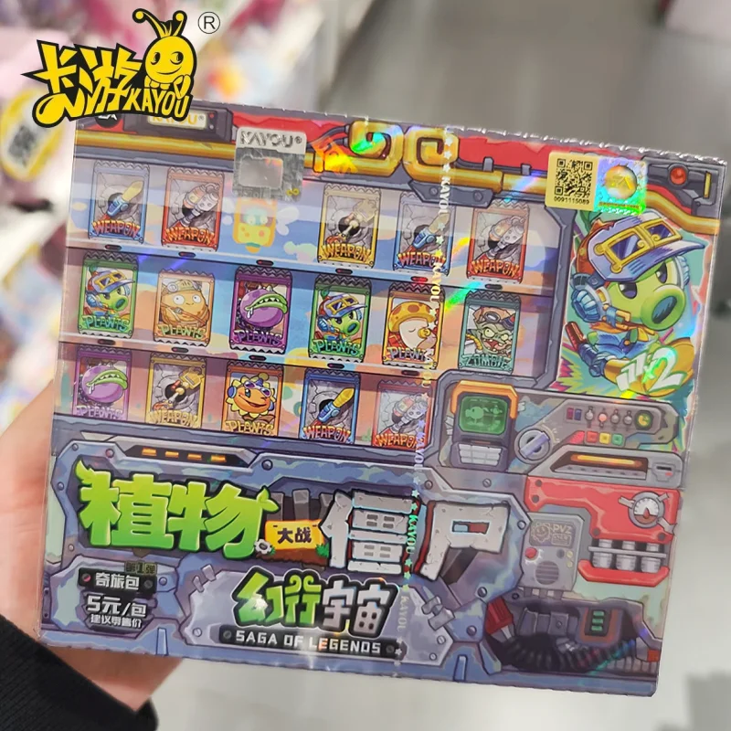 

Оригинальные коллекционные карты KAYOU Plants Vs. Zombies: Fantasy Universe Strange Trip, наборы Vol.1, полная коробка