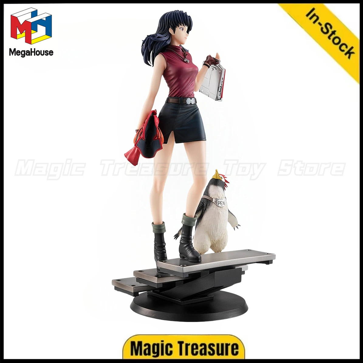 

【In Stock】H25CM MegaHouse GALS EVA PENPEN /Katsuragi Misato Figure