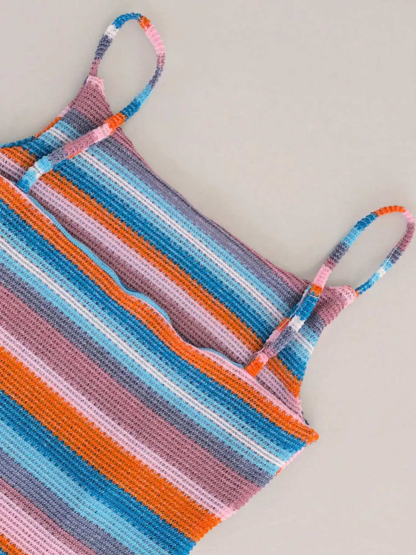 2025 ผู้หญิงลายถักชุด Cami-แขนกุด Boho กระโปรงยาวสําหรับฤดูร้อน/ปาร์ตี้/อีสเตอร์/ชายหาด/วันหยุด