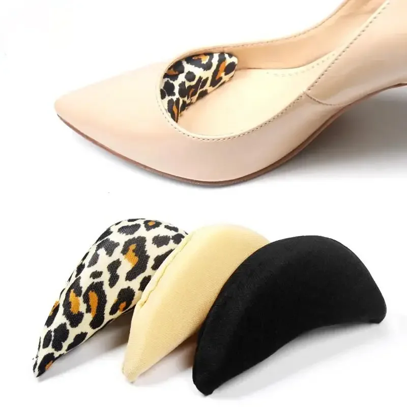 1Pair Toe Plug High Heel Anti-pain Cushion Anti- Pain Inserts Insoles Toe Shoe Accessories Insert Shoes Pad Shoe Yard Adjustment