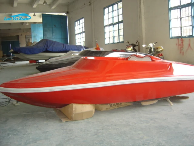 3.2m Fiberglass high speed Motor jet Boat with CE Certification not include outboard  motor