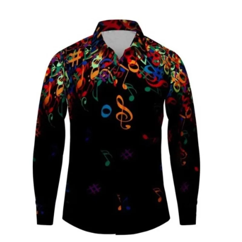 

The New Long-sleeved Men's Shirts Selling Well Across Europe America Fashionable Trendy Versatile Button-down Shirts with Lapels