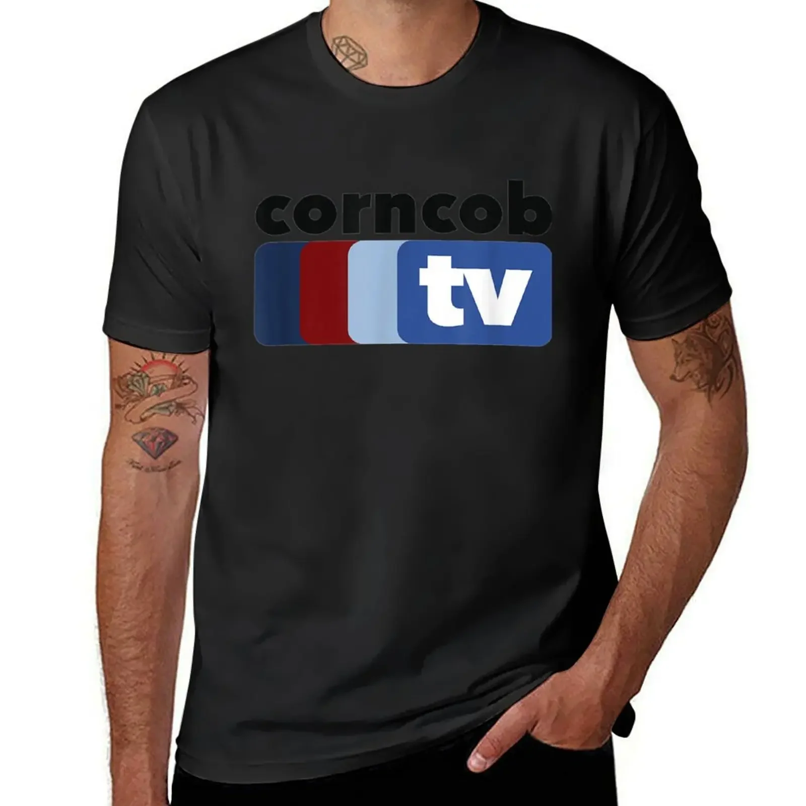 

Corncob TV - I Think You Should Leave T-Shirt kawaii clothes plus sizes cotton graphic tees Short sleeve tee men