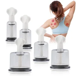 Plastic Cupping Professional Medical Chinese Vacuum Body Cupping Massager Therapy Cans Vacuum Cupping Slimming Relax Banks Tank