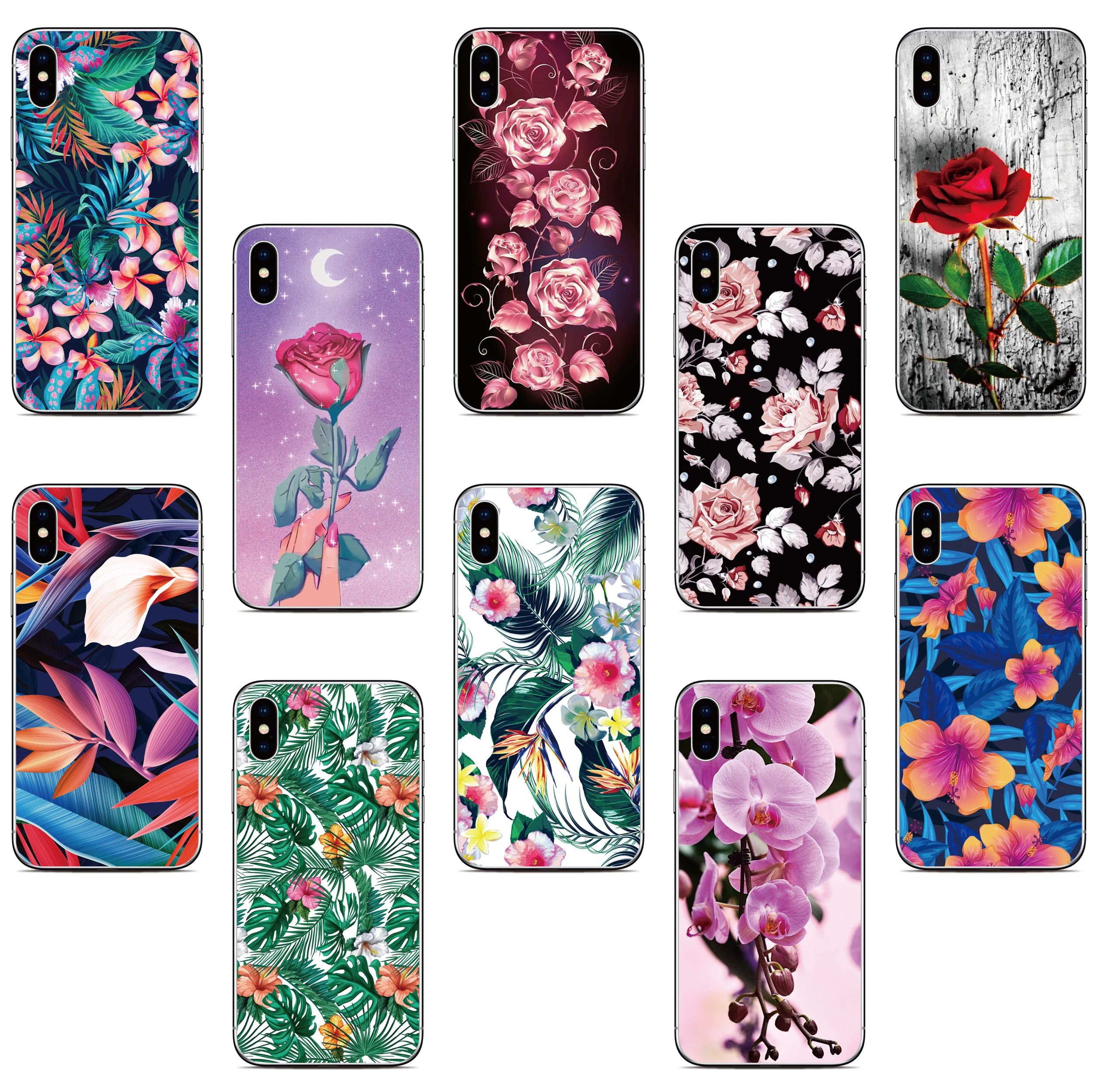 Flower Floral Phone Case For UMIDIGI G2 C2 F2 F3 Bison GT2 A3 A5 A7 A9 C1 G1 S5 A11 A13 Pro Max Power 5 5S 4G 5G Cover Funda