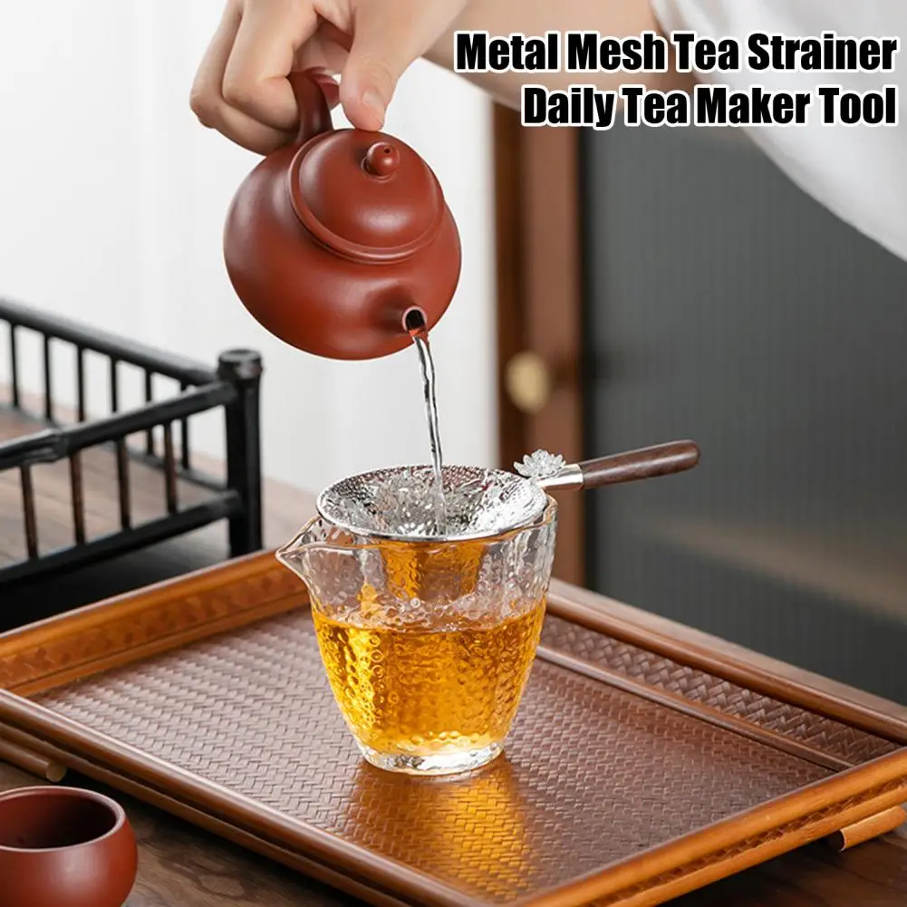 Leaf Tea Filter with Handle Easy Clean Tea Filter Elegant Fish Design Tea Infuser with Fine Mesh Filter for Loose for Cup for A