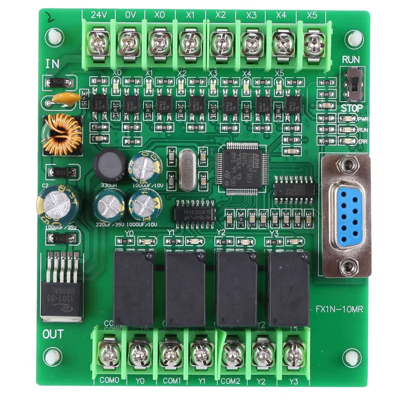 

ABSS-5X Plc Fx1n-10Mr Industrial Control Board Plc Smart Home Controller Programmable