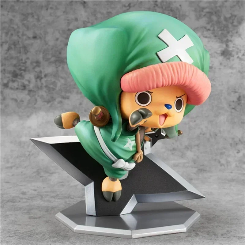 10cm un pezzo Gk Wano Country Kimono Ninja Chopper intercambiabile mani modello figura ornamenti giocattoli da collezione regali creativi