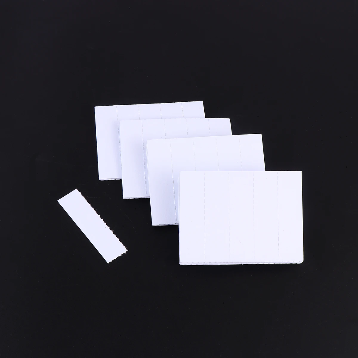 

100 Pcs Folder Label Clear Tabs Tag Reusable File Labels Convenient Classification Sign