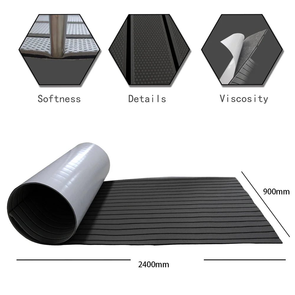 2400*900mm Dotted Pads Increase Friction Waterproof and Non-slip Surface Protective Pad Accessories Strong Adhesive Backing DIY