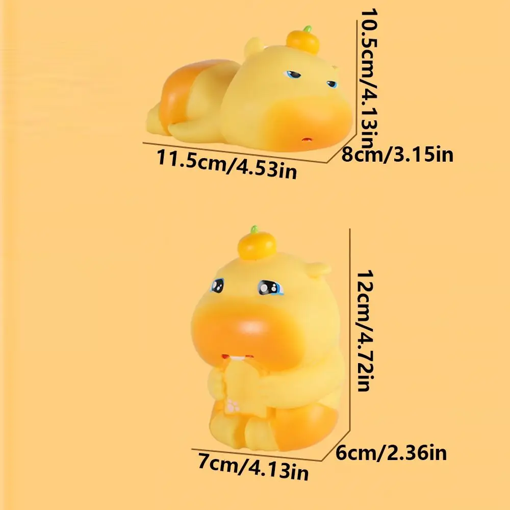 4 Modes Water Dolphin Lulu Night Light Cartoon Touch Sensor LED Cute Tap Light Squeezable Adjustable Brightness