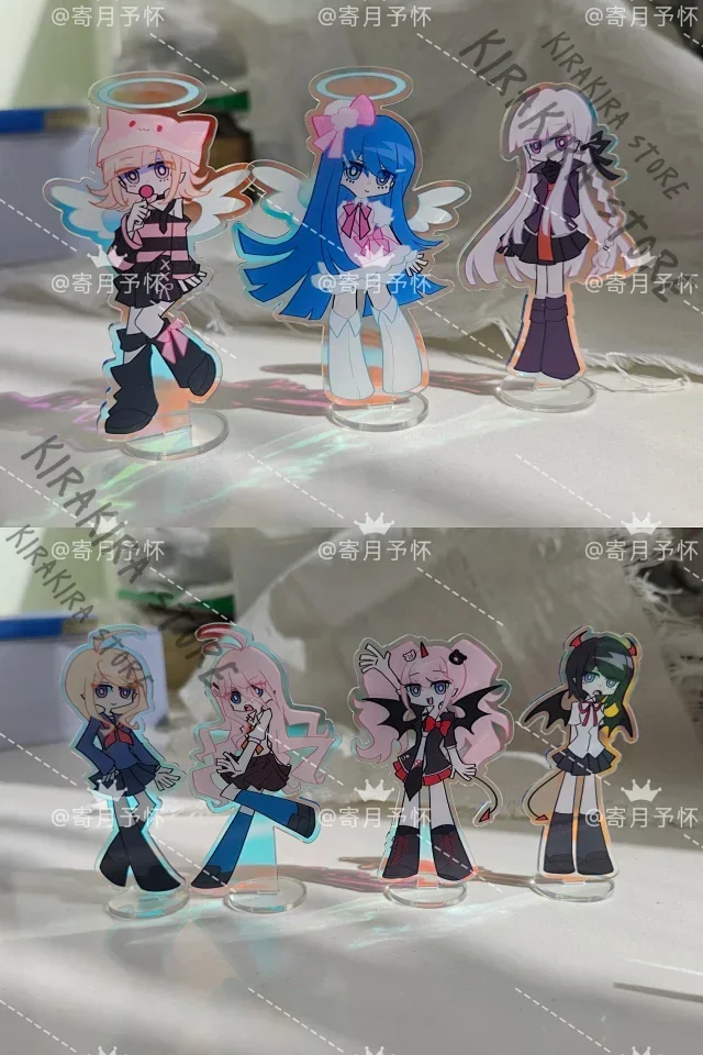 

Danganronpa Maizono Sayaka Nanami ChiaKi Ikusaba Mukuro Cosplay Fangoods Laser Plate Acrylic Standing Sign 10cm Cute Ornaments