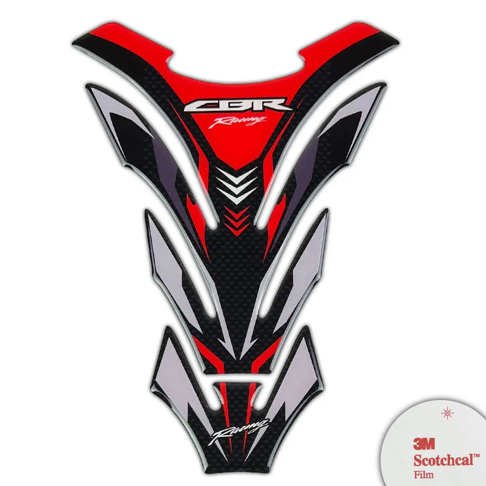 REPSOL HRC 전용 데칼 연료 탱크 패드 보호대 장식 스티커, 3D 오토바이 액세서리, CB190R CBR250RR/400 CBR1000RR, 3M
