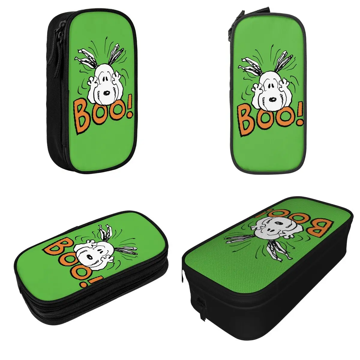 Snoopy Boo Pencil Case Cute Pen Holder Bag Girls Boys Big Capacity School Supplies Zipper Pencil Box