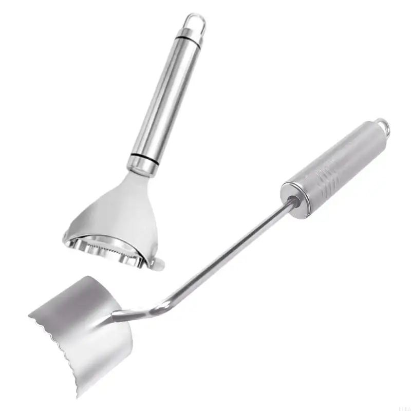   Multifunctional Steel Corn Peeler Tool for Kernel Removal and Fruit Peeling