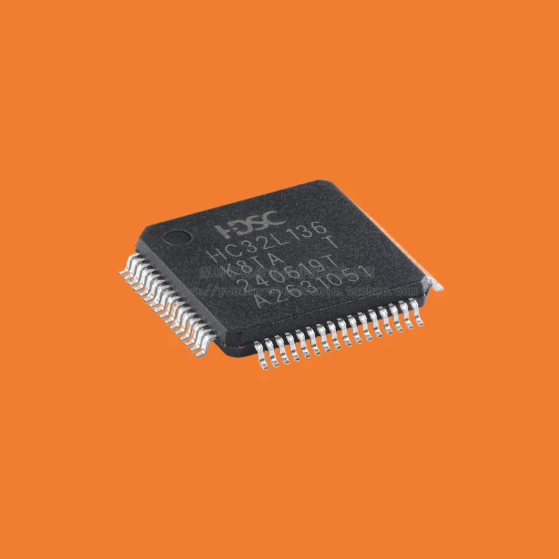 10pcs/Original HC32L136K8TA-LQFP64 (10 * 10) ARM Cortex-M0 32-bit microcontroller