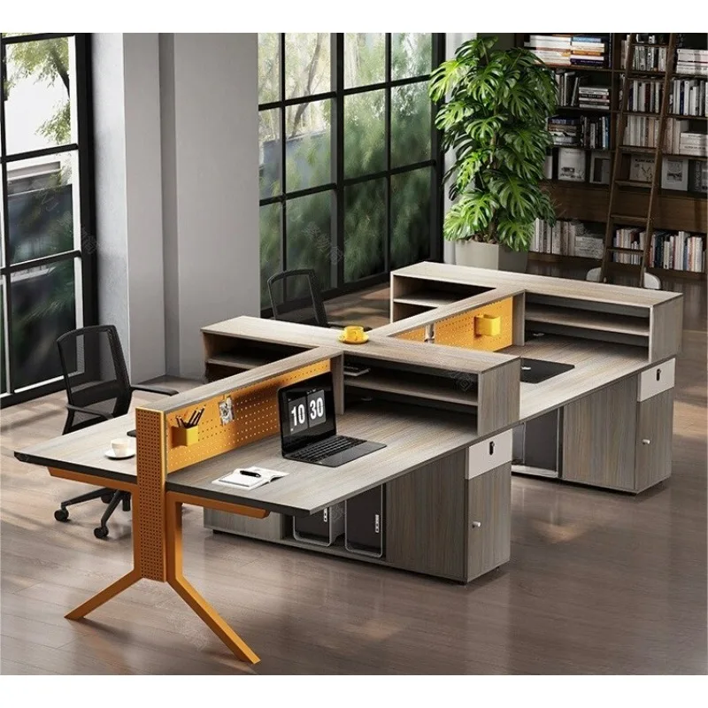 

Стол для персонала Стол для персонала Стол со стальным каркасом Двойной des 2/4/6 des Комбинация