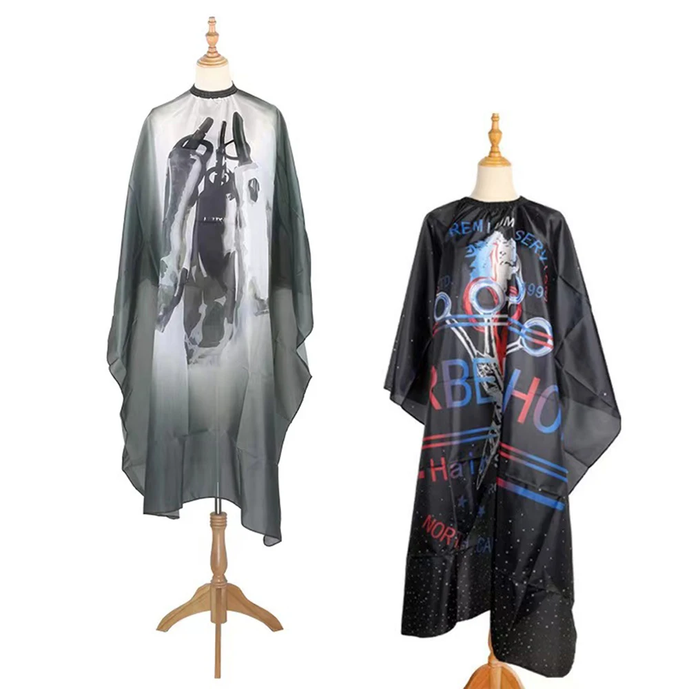 

Накидка для стрижки в салоне, парикмахерская, парикмахерские нагрудники, фартуки, накидки для стрижки, водонепроницаемые фартуки для парикмахерской, шали