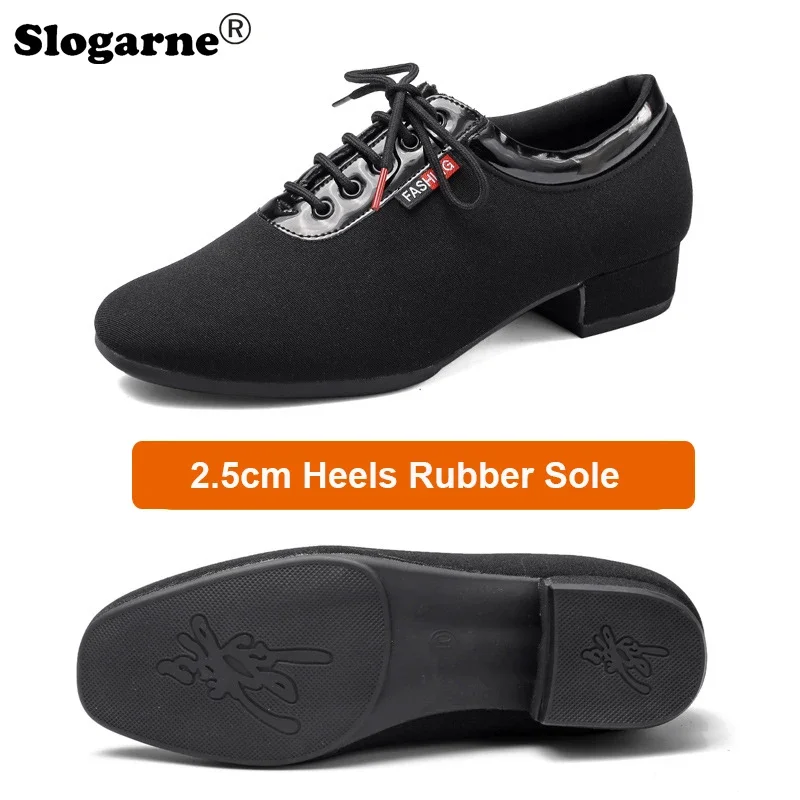 Dance Shoes Men 2024 New Modern Dance Shoes Indoor Outdoor Suede Soft Sole Men\'s Training Stage Dance Wear Male Jazz Latin Shoes