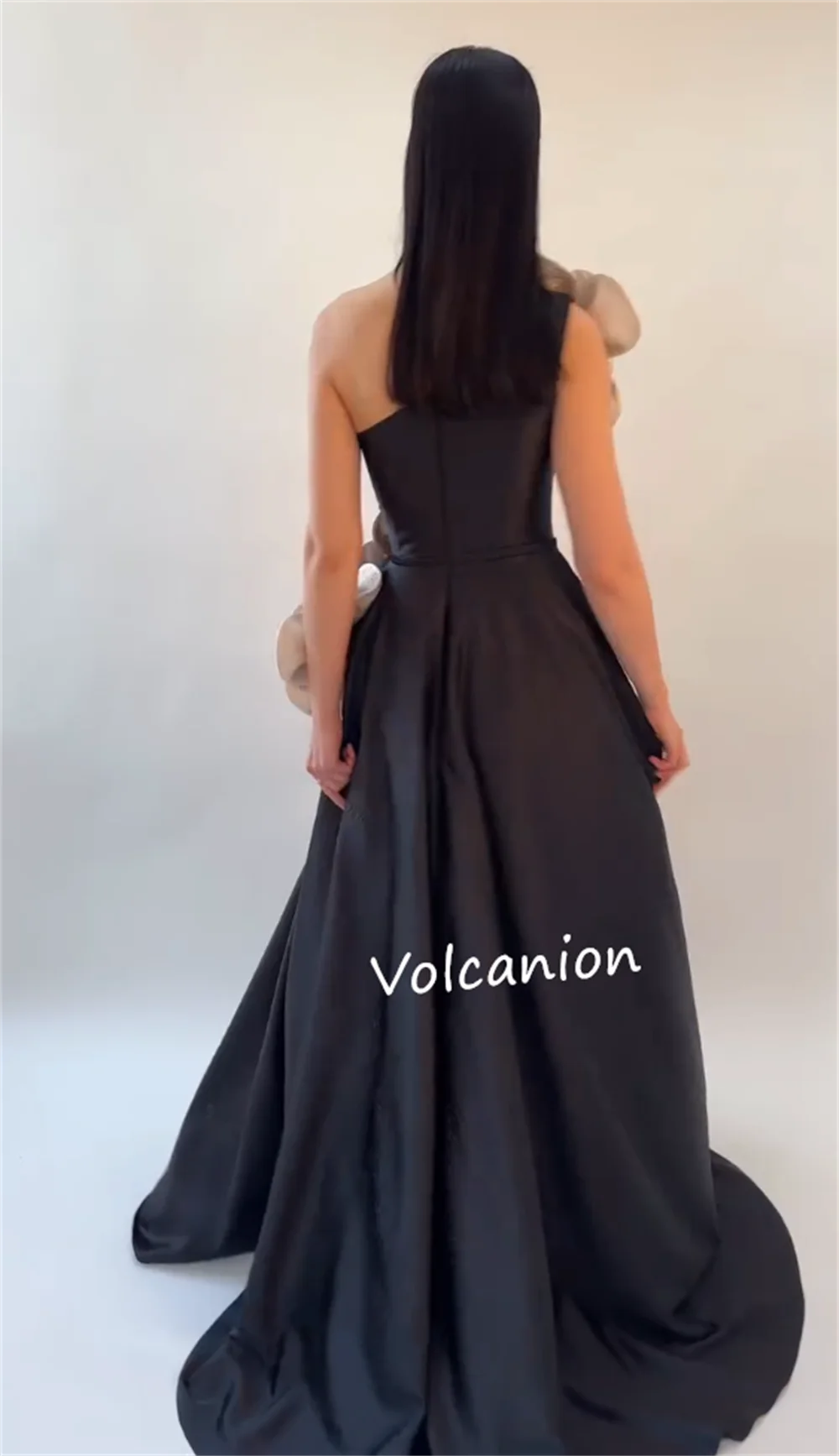 カスタマイズされたジャージアップリケビーズ A ラインストラップレスロングドレスオーダーメイドの機会イブニング絶妙なフォーマル高品質