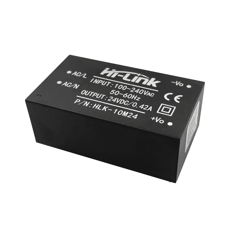 Módulo conversor de energia hi-link AC-DC 10W 220V a 3.3V 5V 9V 12V 24V HLK-10M03 10M05 10M09 10M12 10M24 Casa inteligente