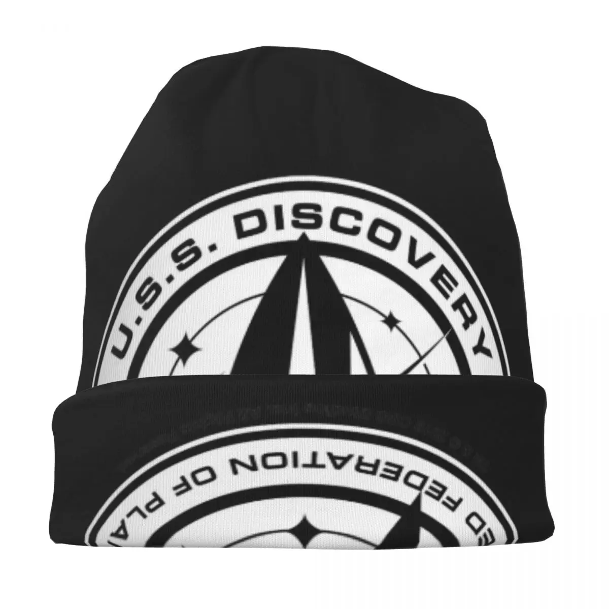 Estrelas treks comando da frota estelar emblema gorro chapéu outono inverno ao ar livre crânios gorros chapéus para homens mulheres verão bonés de dupla utilização