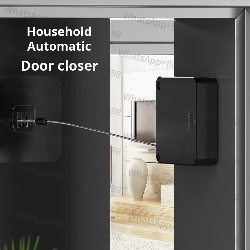 Buffer door puller Automatic  New Upgrade Damping  Automatic door closer buffer Punch-free Door Closer