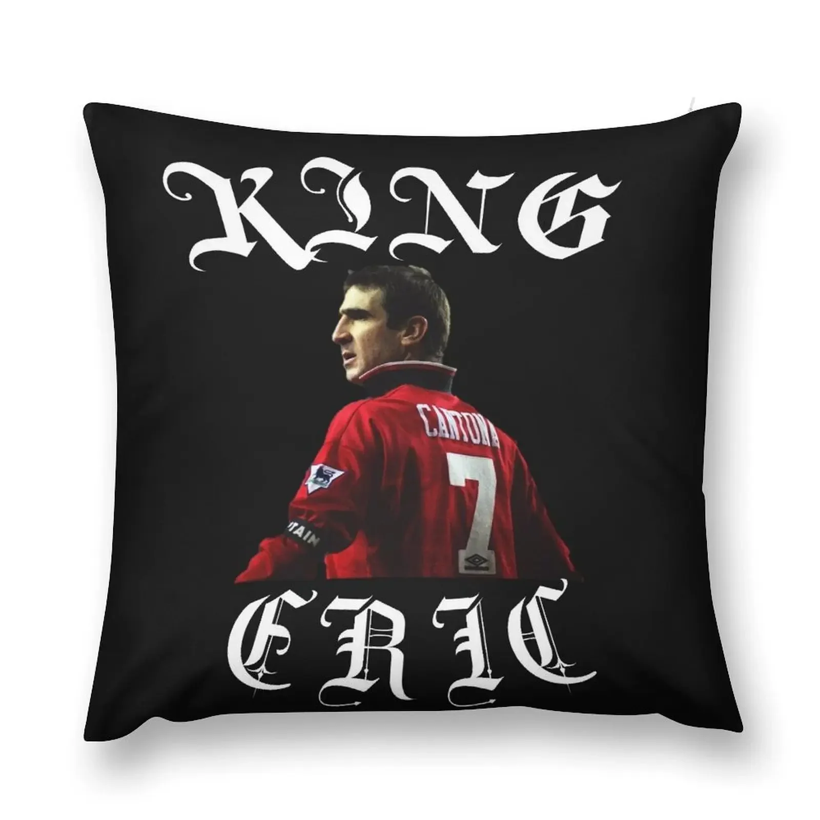 

King Eric Cantona Throw Pillow Cushion Cover Set Decorative Sofa Cushions Cushion Child pillow