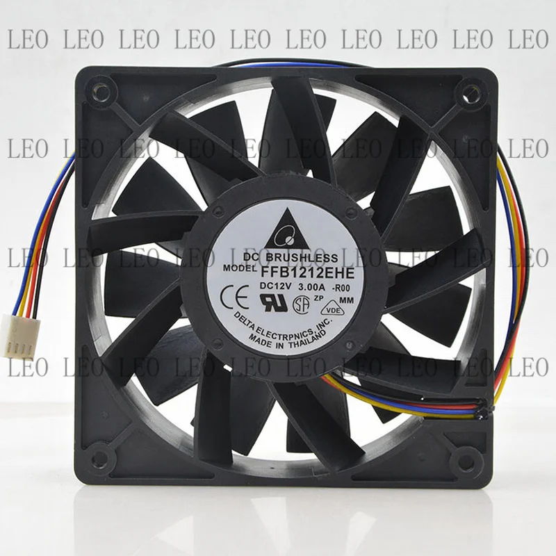 MY 1pcs For Delta FFB1212EHE 12v 3.00A 12038 12cm cooling fan 4pin