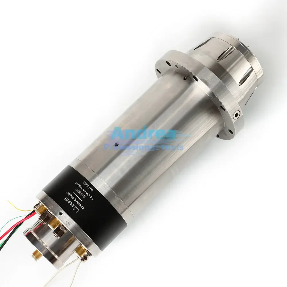 DECI BT40 Spindle Motor 15kw 20000rpm CNC router ATC BT40 electric spindle water cooled flange high torque spindle