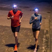 Induction Cob Floodhead Light Cap Clip Lamp Outdoor Fishing LED Waterproof Duck Tongue Cap Lamp Sensor Clip Lamp(Red)